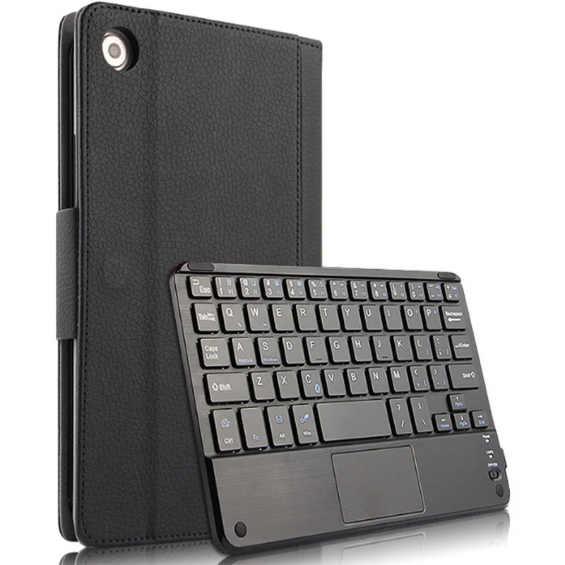 

Bluetooth keyboard Case Flip Utra Thin Leather Case For HUAWEI Mediapad M5 Cover 8.4" Tablet PC For Anti-fall sleeve Shell Skin