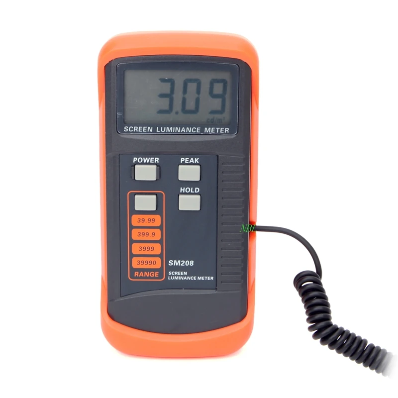 Portable Smart Screen Luminance Meter 0.01-39990cd/m2 For TV Medical X-rays.CRTs /FED And Fluorescent Substances