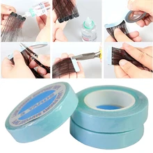 1 рулон 300 см волосы ленты 1 см клейкая поверхность с двух сторон Водонепроницаемый супер ленты для наращивания волос парик шнурка шиньон, небольшой парик