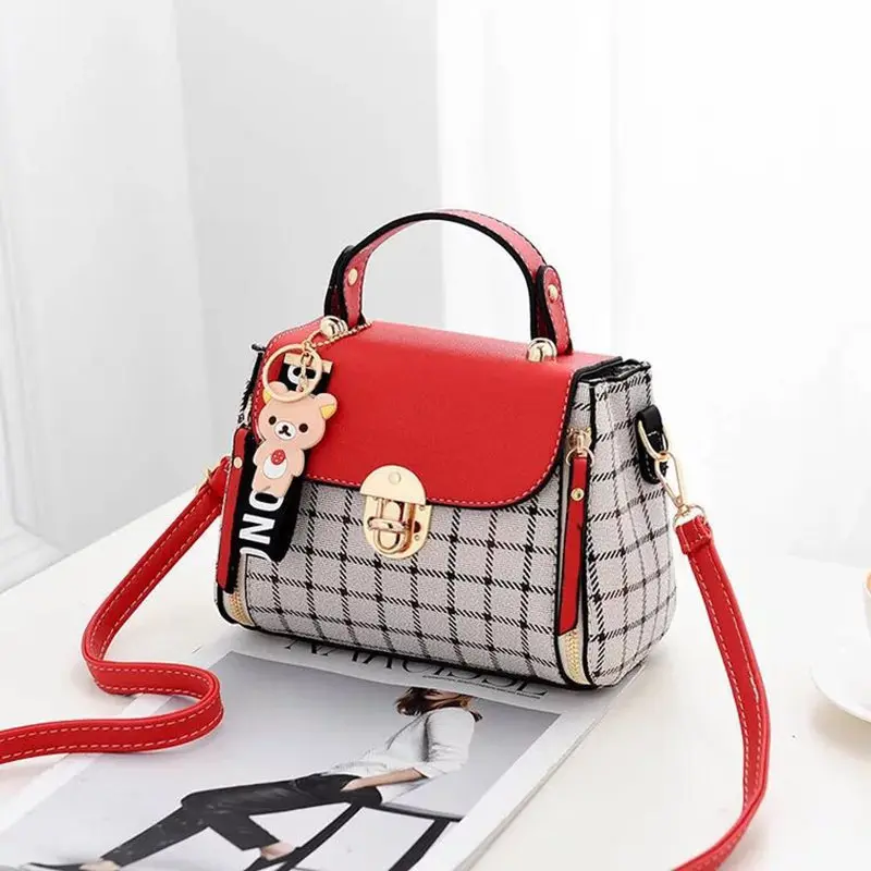 

New Fashion Designer brand bag ladies quality PU leather handbag dress solid shoulder bag mini bag lady messenger wallet