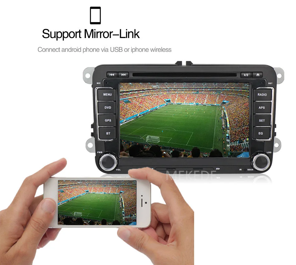Best Wholesale! 4G LTE Quad core Android 7.1 Car radio audio Navigation GPS DVD Player for VW/Volkswagen/Passat/POLO/GOLF/Skoda/Seat 36