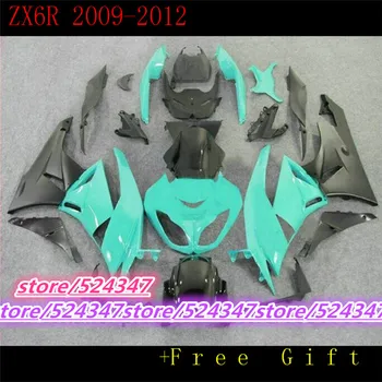 

Nn-100% of cheap selling motorcycles from repsol ZX - 6 r 2009-2012 ZX r kawasaki ninja ZX6R cyan fairing body black part three