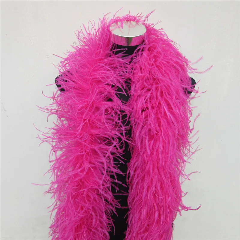 YY tesco 2 Meters fluffy ostrich feather boa skirt Costumes/Trim for