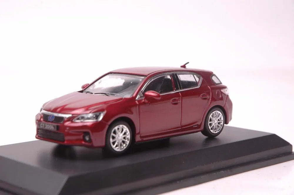 

1:43 Diecast Model for Lexus CT200h Red Alloy Toy Car Miniature Collection Gifts CT 200h CT200