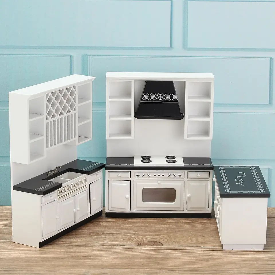 diy dollhouse kitchen cabinets