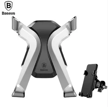 

Baseus Universal car holder for iPhone Samsung huawei Mobile Phone Holder Stand Air Vent Mount Car Phone Holder X Luxury holder
