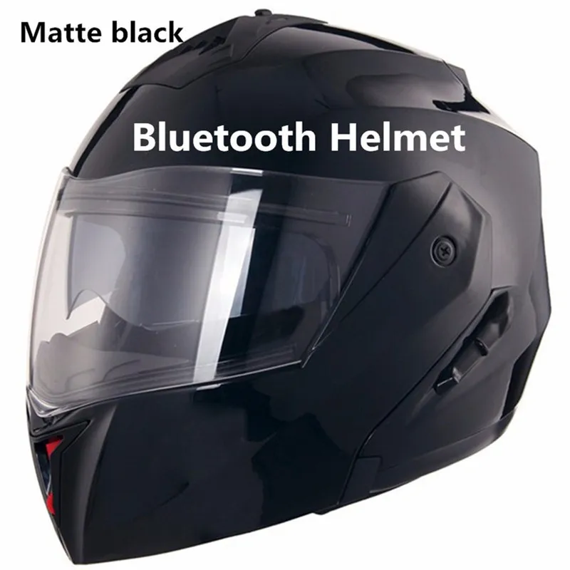 Шлем гоночный с откидной крышкой и поддержкой Bluetooth Размеры S M L XL|Шлемы| |