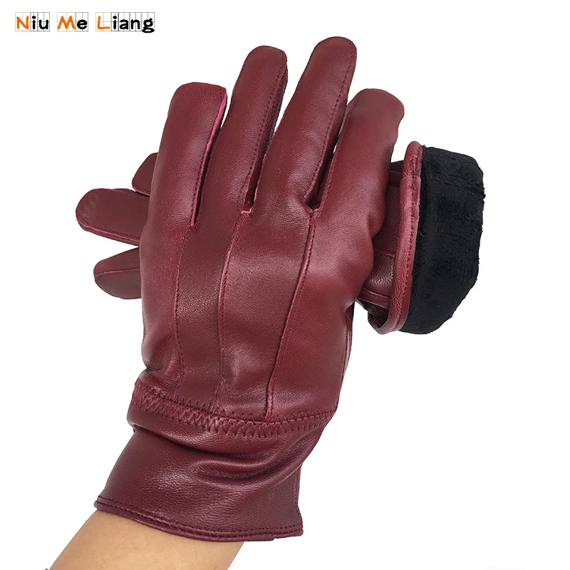 Real Leather gloves discount 2018 Gift 100% genuine leather gloves female sheepskin gloves women's thin thermal fashion G18 Real Leather gloves discount 2018 Gift 100% genuine leather gloves female sheepskin gloves women's thin thermal fashion G18