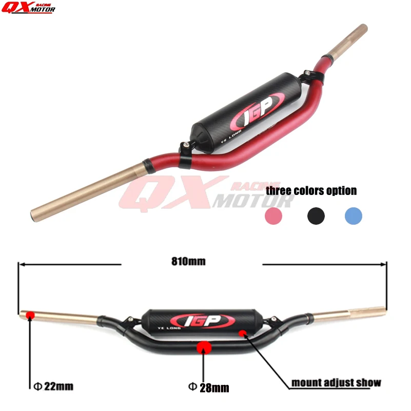 Ручки руля для мотокросса 28 мм жировые бруски ДЛЯ CRF EXC EXCF SX SXF SXS XC XCR XCW XCF XCRF NXC MX SMR
