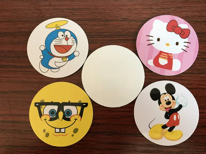 

(5 pcs/lot) RFID 125Khz T5577 EM4305 Stickers Label Writable Anti Interference Copy Tags Proximity Access Cards For Mobile phone