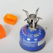 2018 New Outdoor Stove Mini Gas Stoves Ultra-light Alloy Camping Equipment Stove Gas Outdoor Cooker Miniature Picnic Tool 
