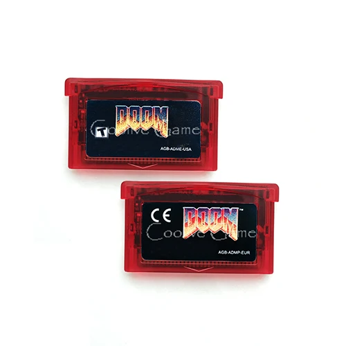 

DOOM for 32 Bit Handheld Console Video Game Cartridge Console Card US EU Version