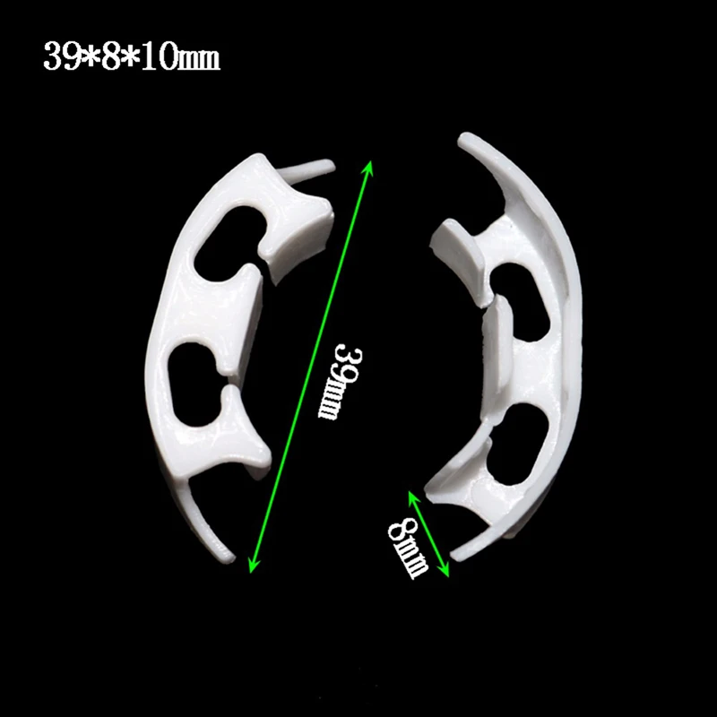 Tomato Clips Agriculture Greenhouse Retaining Clips Plant Fruit Tree Branches Strengthen Support Clip Tool 100 Pcs plant fastening clips