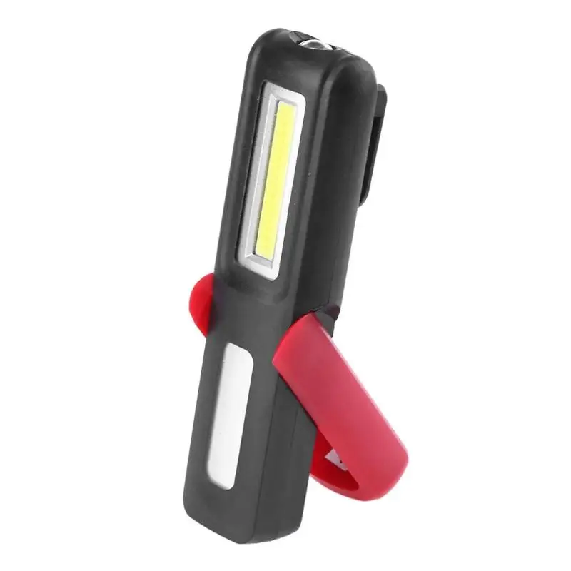 USB Rechargeable Magnetic LED Flashlight COB Work Light