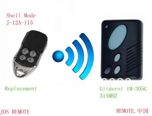 

New Arrive ,compatible with Gliderol TM-305C,315MHZ remote opener,gliderol remote ,gliderol garage door remote