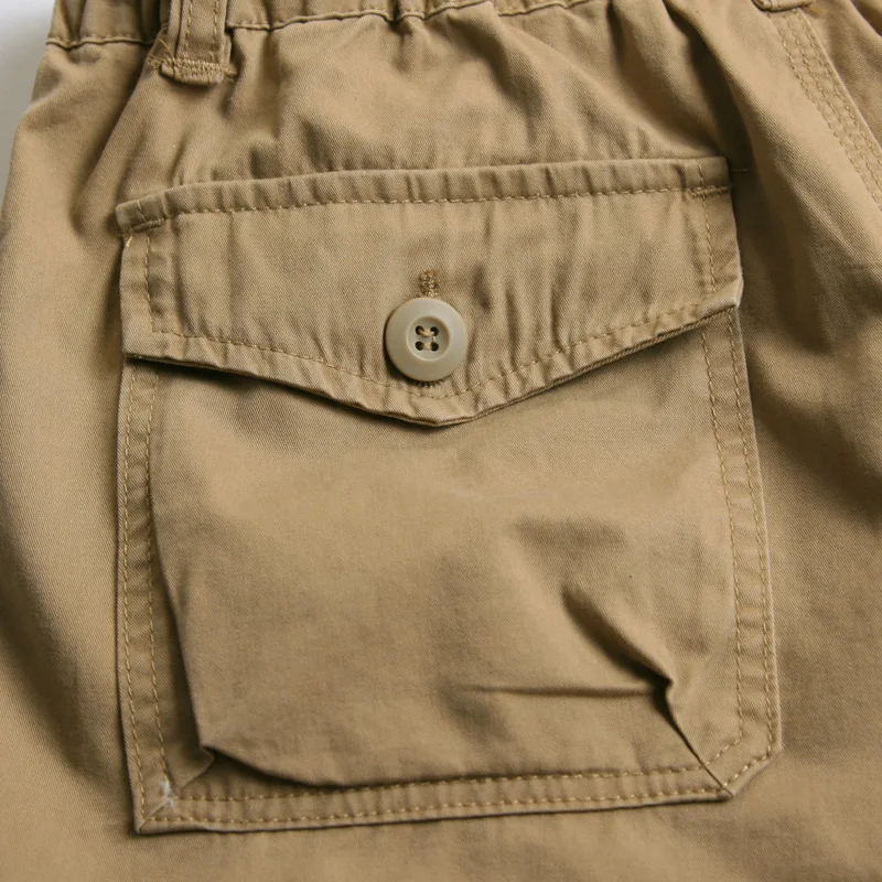 Большие размеры мужские свободного покроя с карманами Карго мешковатые шорты Летние виды спорта на открытом воздухе кемпинг по колено военные тактические короткие брюки