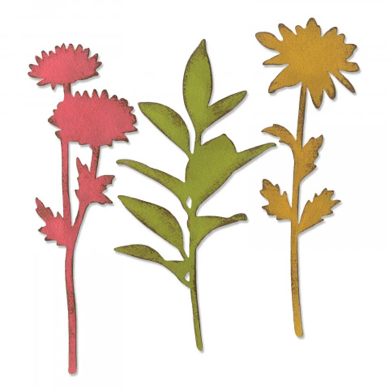 

Hemere Flower Branch Frame Metal Cutting Dies for Scrapbooking DIY Craft Paper Card Making Decorative Embossing Template