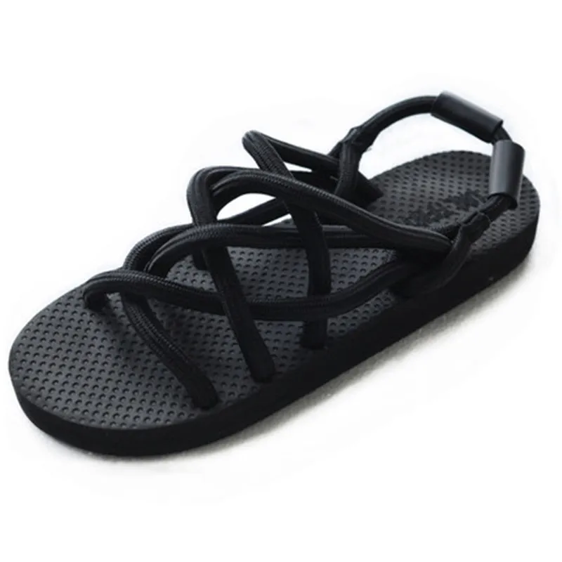 flat beach sandals