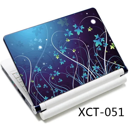 Синий цветок 1" 15" 15." Универсальный ноутбук крышка стикера кожи для HP Toshiba Acer