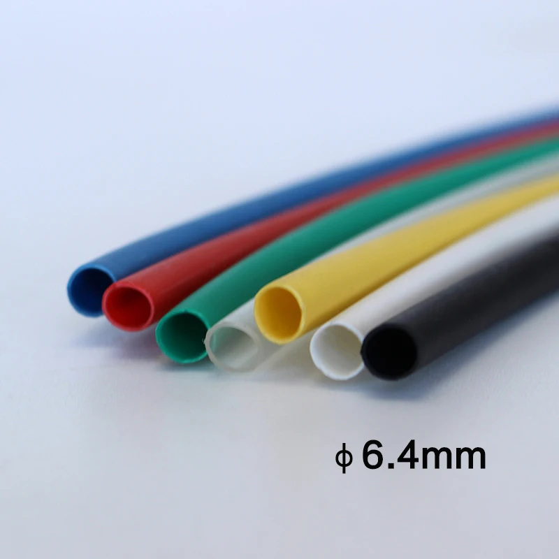 

1meter/lot 6.4mm Heat Shrink Tube with Glue Adhesive Lined 3:1 Shrinkage Dual Wall Shrink Tubing Wrap Wire Cable kit