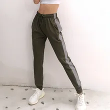 Женские штаны для йоги, штаны для бега, быстросохнущие, дышащие, тянущиеся, брюки для фитнеса, танцев, спортивные, женские, Новое поступление