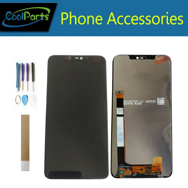 

1PC/Lot For BLU Vivo XI Plus V0311WW XI+ LCD Display Screen Touch Sensor Screen Digitizer Assembly Black Color With Tape Tools
