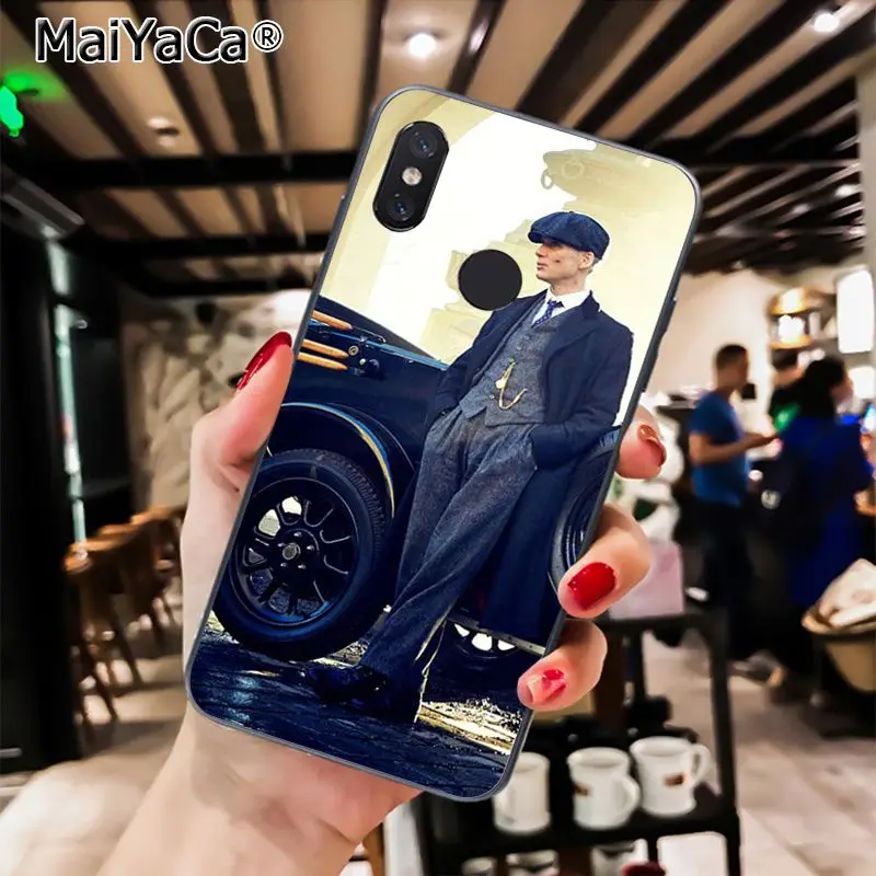 MaiYaCa Peaky BLINDER DIY печать рисунок чехол для телефона для Xiaomi Redmi4X 6A S2 Go Redmi 5 5Plus Note4 Note5 7 Note6Pro