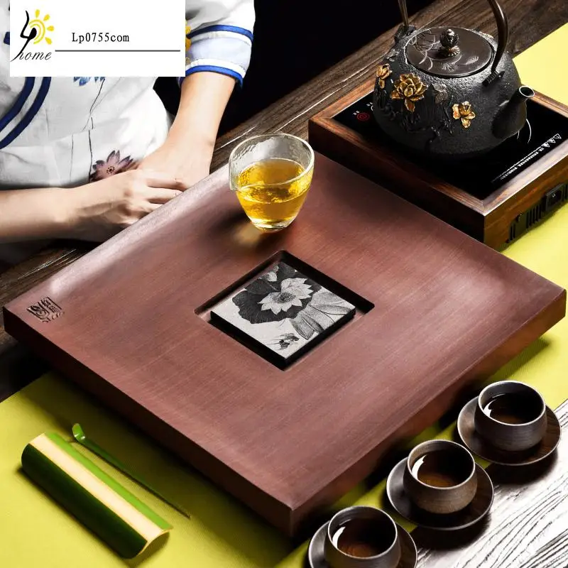 ONEICE Wujin чайный камень комплект Семья кунг-фу аксессуаров лоток китайское кун-фу стол "Китайский кун-фу" бамбуковая подставка для чайного сервиза