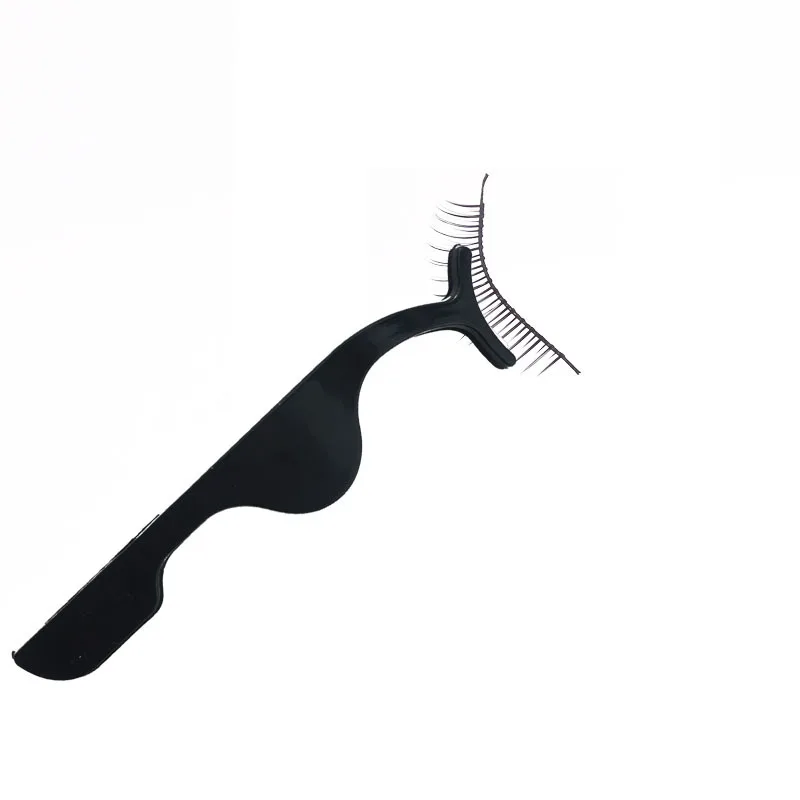 

1pc False Eyelashes Tweezers Fake Eye Lash Extension Clamp Auxiliary Clips Nipper Practice Beauty Applicator Makeup Forceps Tool