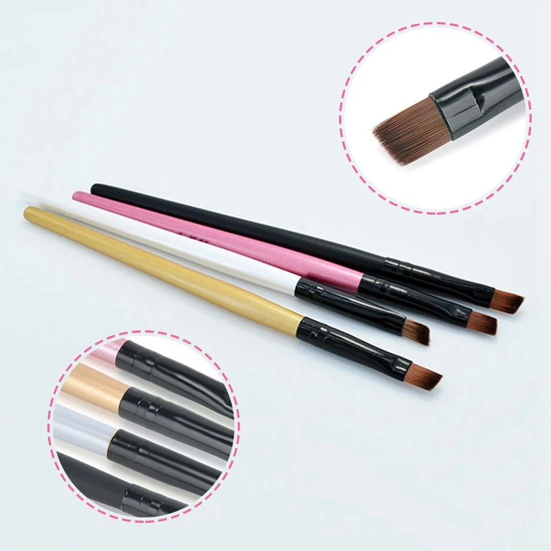 

1 Pcs Brush Eyeliner Eyebrow Brush Makeup Brushes Tool Angled Beauty Makeup tool Women Pro Cosmetics Make Up Free Shipping
