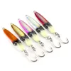 30g 1.06oz Luminous Squid Jigging Lures rigged VMC hook, Lead Metal Fishing Lure Bass Game Snapper Jigs ► Photo 2/6