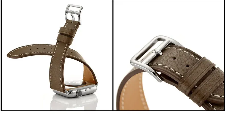 Cheap leather watch band strap