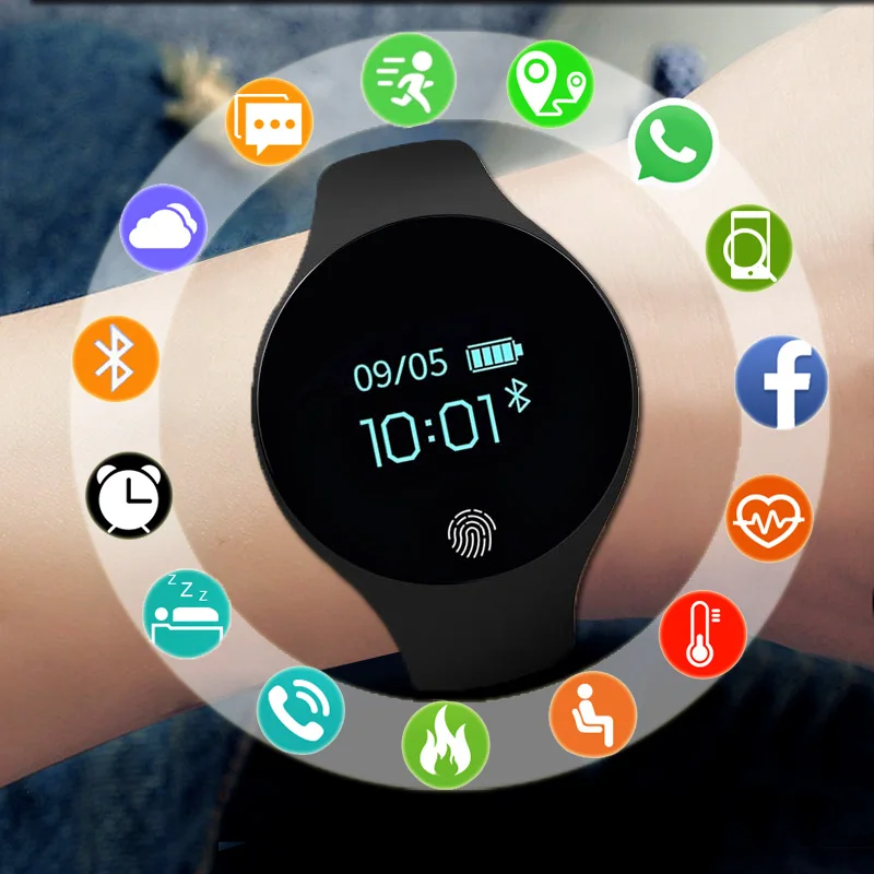 Спортивные умные часы для мужчин женщин Android IOS Smartwatch фитнес трекер Электроника