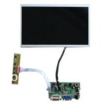 DVI+ VGA+ аудио ЖК-драйвер платы+ LVDS кабель+ клавиатура OSD с кабелем+ B101EW02V0