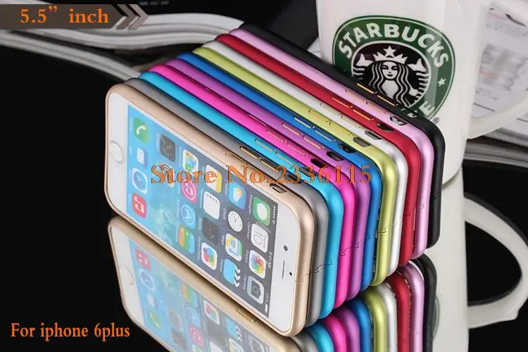 

Ricestate case For iPhone 6+ Plus 5.5inch Ultra Thin Aluminum Bumper Luxury Metal Frame Case For iPhone 6Plus 6sPlus