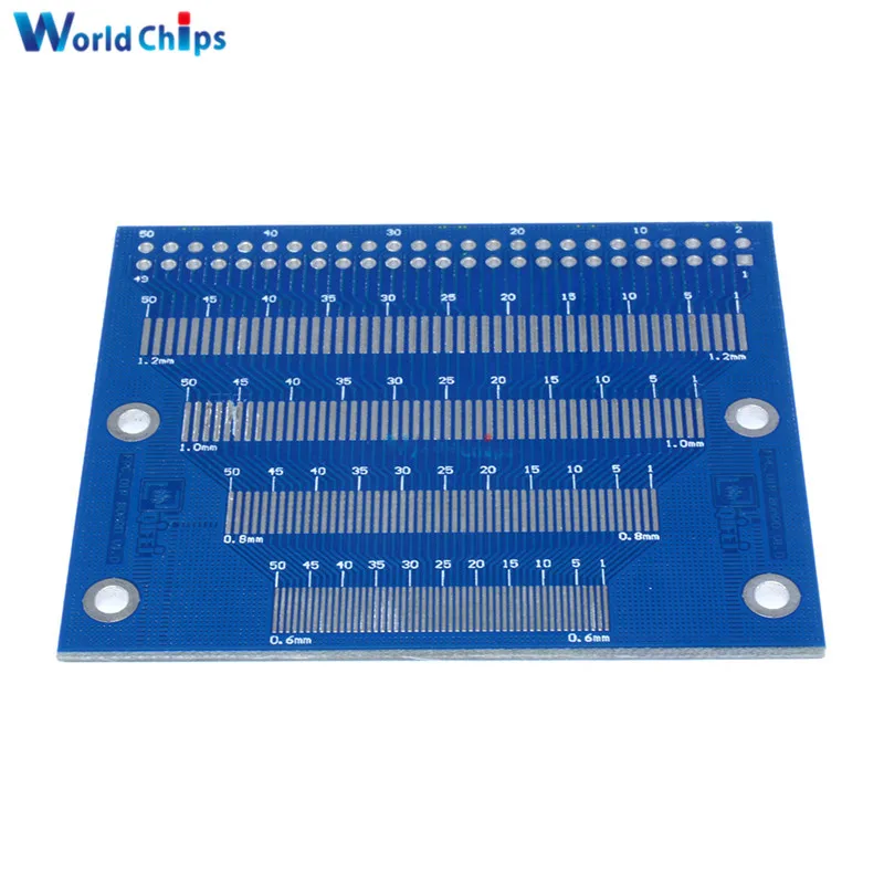 Pin Pitch Adapter PCB FPC Board 2.0-3.5inch TFT LCD SMD To DIP 0.5mm To 1.2mm