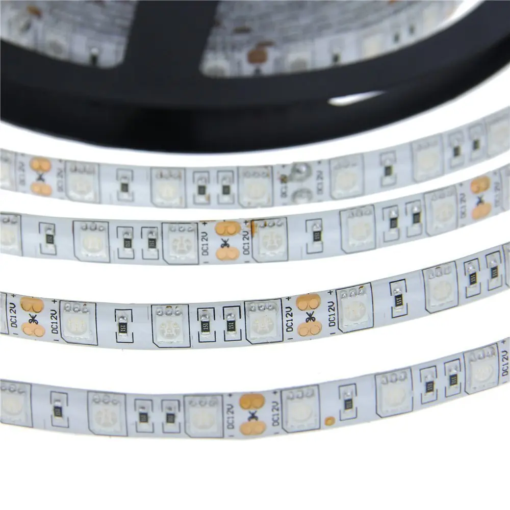 Светодиодная лента SMD5050 гибкая лампа теплого белого/RGB/Красного/зеленого/синего