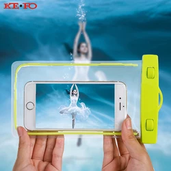 На Алиэкспресс купить чехол для смартфона kefo waterproof phone pouch bag universal underwater dry case for samsung galaxy s10 s10e s9 s8 plus s7 edge swim outdoor cover