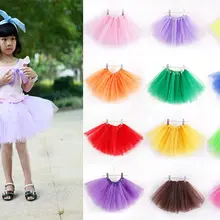 Горячая Распродажа; Новинка; Детские девушки, дети, ребенок с юбкой-пачкой одежда для детей детские цветные юбки мини вечерние балетные короткие юбки От 2 до 10 лет