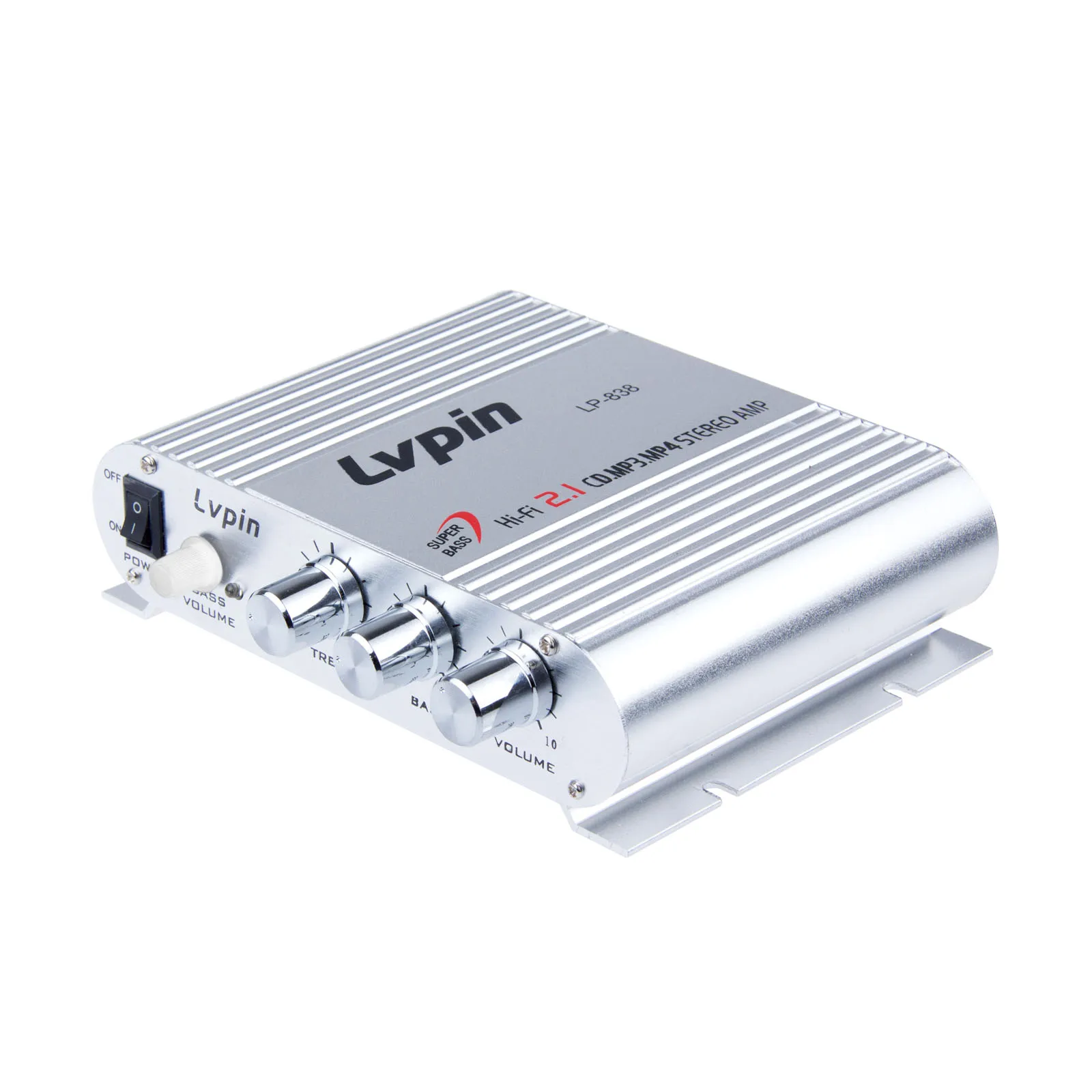 Onever автомобильный усилитель 12V Мини Hi Fi 2 1 MP3 MP4 стерео аудио плеер Авто звуковой