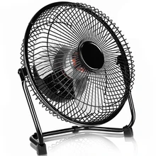 Настольный компьютер USB Электрический вентилятор охлаждения воздуха мини 8 дюймов офис портативный общежитии спальня кровать бесшумный вентилятор 2 шестерни регулируемый