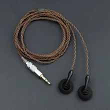 SHOZY BK Высокая чувствительность низкое сопротивление HiFi аудиофил открытая плоская головка Hifi Музыка DJ монитор стерео 2,5 мм 3,5 наушники