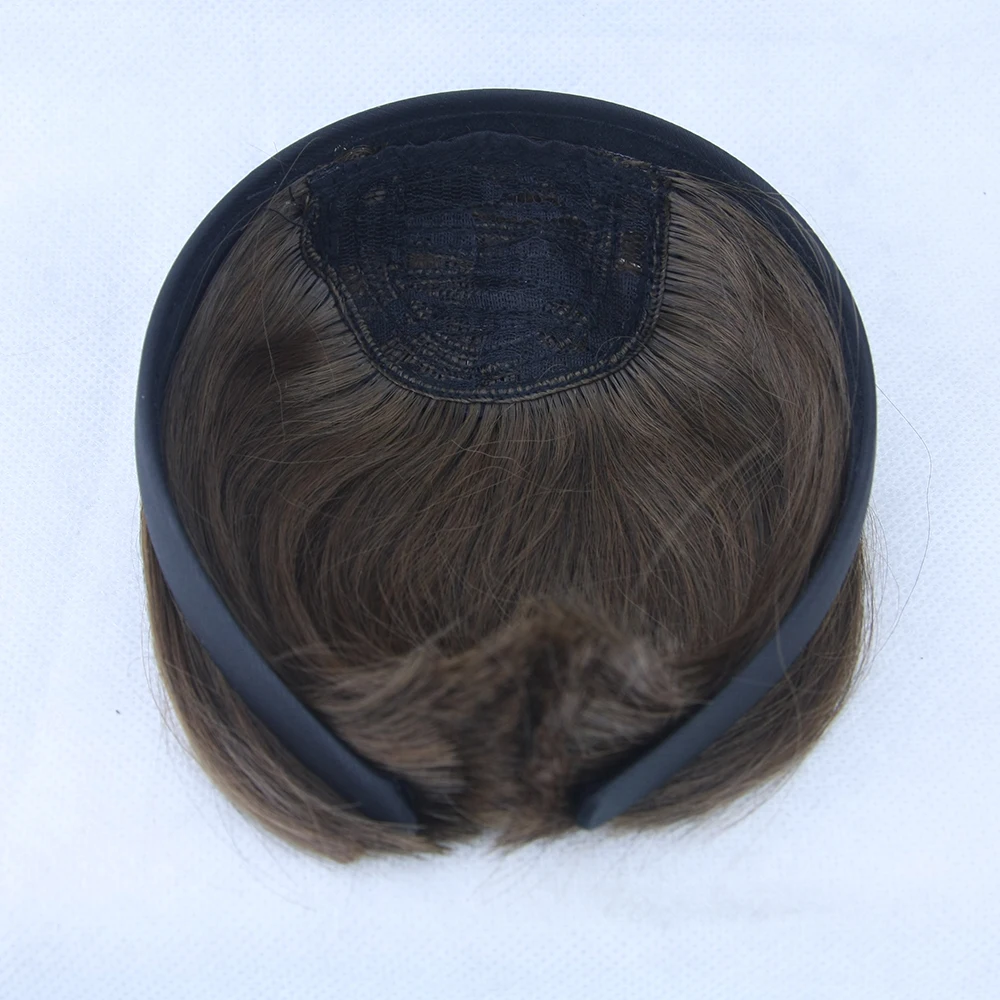Soowee 8 цветов волос на клипсах синтетическая накладка с прической с заколкой для волос черный блонд тупой накладной заколка для волос шиньон для женщин