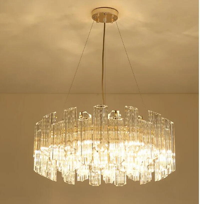 Gold American Style Retro Chandeliers LED Crystal Lighting For Living Room Bedroom Hall Hotel Restaurant Dining Room Fashion Gold American Style Retro Chandeliers LED Crystal Lighting For Living Room Bedroom Hall Hotel Restaurant Dining Room Fashion