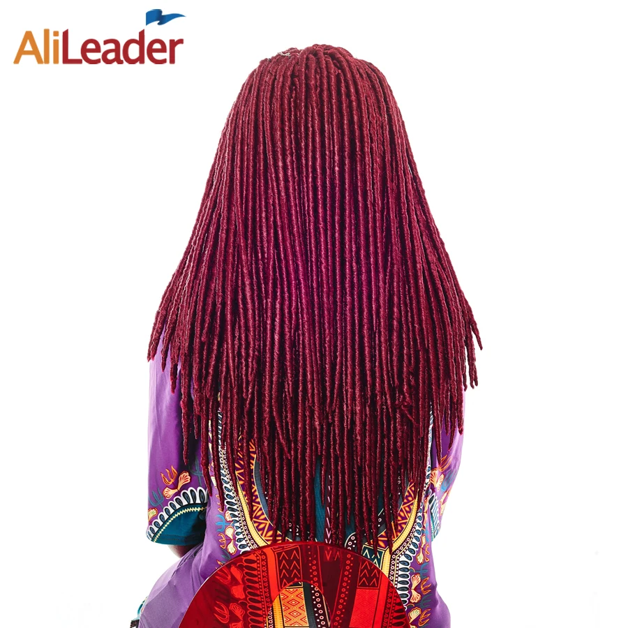 AliLeader для детей 1 10 упаковок Faux locs Наращивание волос Синтетические косички