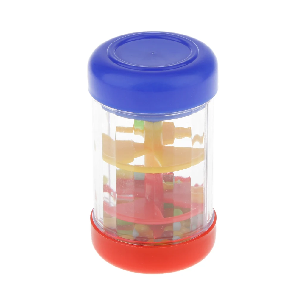 MagiDeal Hot Sale 1Pc Plastic Rain Sound Maker Shake Colorful Beads for Children Baby Kids Learn Play Toy Birthday Gift 3kinds