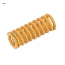 2Pcs High Accuracy Steel Yellow Mold Coil Spring For Stamping Metal Dies compression spring tension spring цена 2Pcs High Accuracy Steel Yellow Mold Coil Spring For Stamping Metal Dies compression spring tension spring цены онлайн