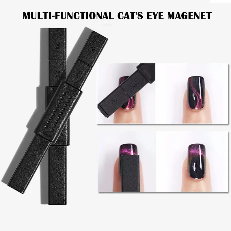Nail Magnetic 5D Cat Eye UV Gel Nail Polish Magnet Laser Varnish Starry Sky
