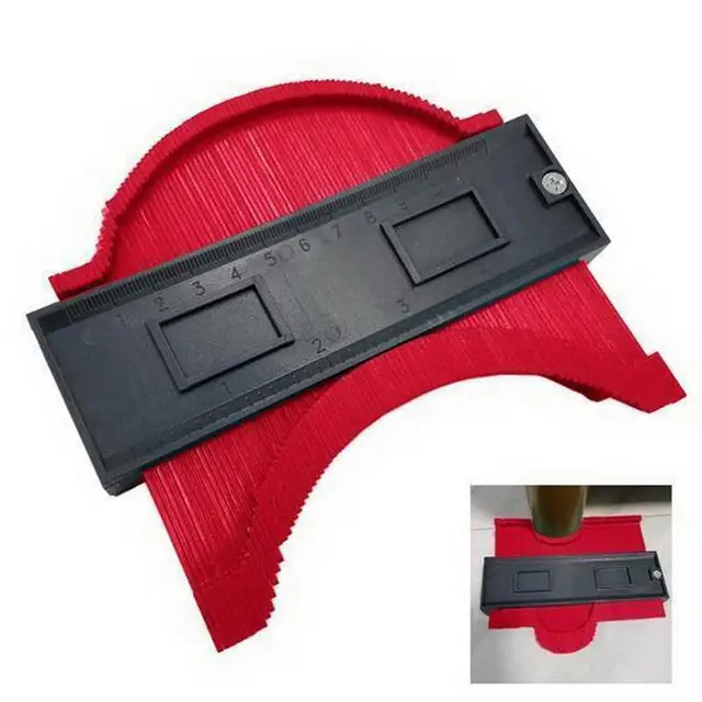 Irregular Contour Arc Gauge Profilometer Rule Copying Ruler Woodworking Tools ##