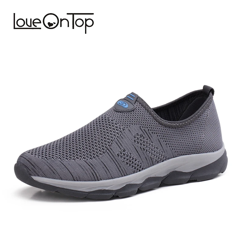 

Loveontop 2018 summer Women's flats loafers shoes woman Air Mesh flat sneakers shoes female comfortable breathable ladies shoes